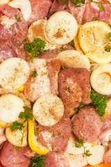 Raw meat