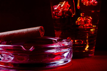 Cigar and Whiskey