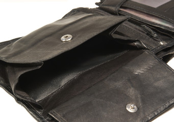 empty open moneybag