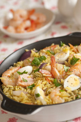 Seafood kedgeree