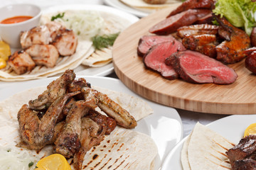 party with tasty dishes