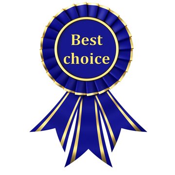 Blue Ribbon Award labeled the best choice