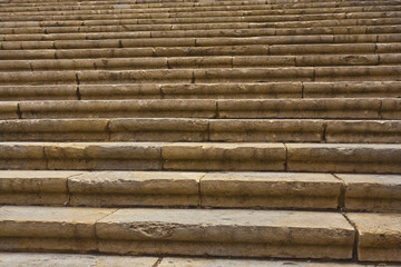 Escaleras de la catedral de Girona Cataluña España