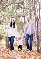 Obraz premium family in the park