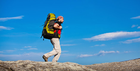 Hiking in the Crimea mountains