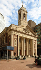 Fototapeta na wymiar pictorial church in New York