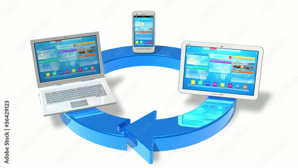 Poster cloud computing concept
