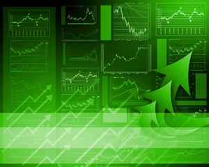 FInancial diagrams, charts and graphs