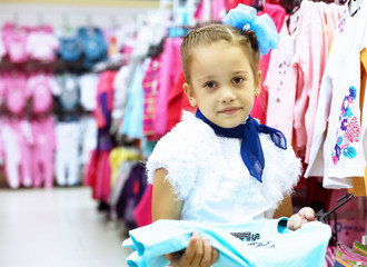 Young woman doing shopping
