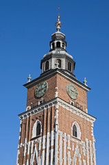 Town hall tower in Krakow
