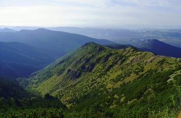 Fototapeta premium widok na Dolinę Jaworzynka