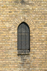 Fototapeta na wymiar The window in the old style.