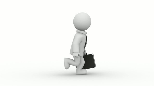 Run for the job. Job seeking.