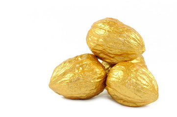 Viele goldene Nüsse