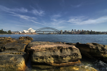 Sydney Harbor on a beautiful afternoon