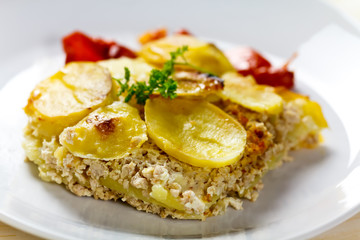 Auflauf mit Hackfleisch