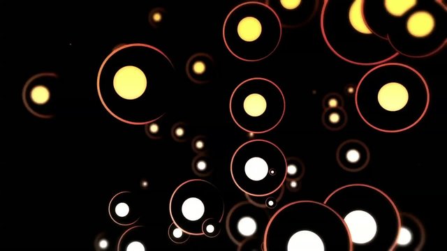 Abstract Dots - 13 - Warm