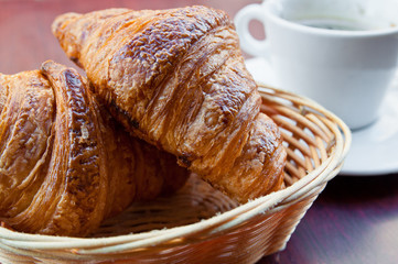 fresh croissant