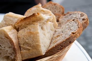 bread in basket
