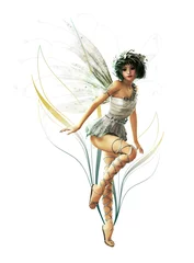 Ornement argenté Pixie CA