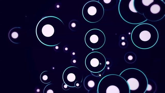 Abstract Dots - 7 - Blue 2