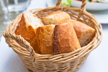 bread in basket