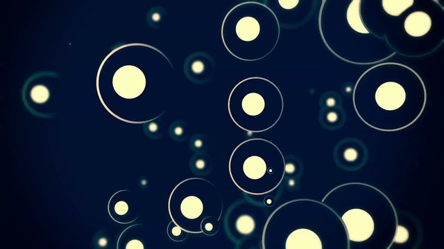 Abstract Dots - 1 - White