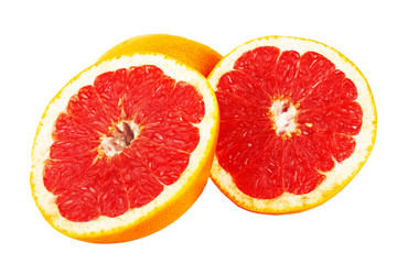 Fototapeta na wymiar Fresh grapefruits.