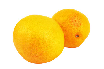 Fresh grapefruits