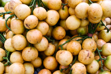 Burmese grape or Rambai ,Thai