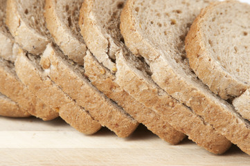 Pieces of bread