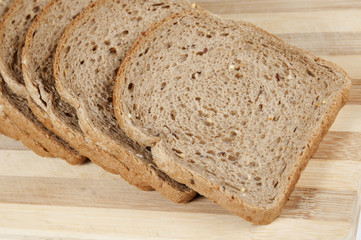 Pieces of bread