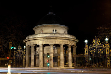 Fototapeta na wymiar Parc Monceau, Paris