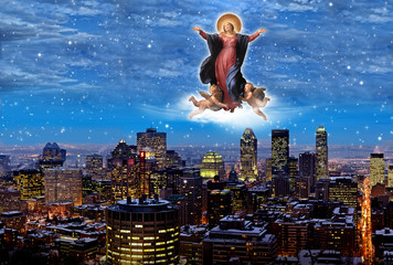 Vergine sulla città