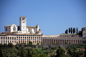 Fototapeta premium San Francisco Assisi italie italy saint francois d'assise