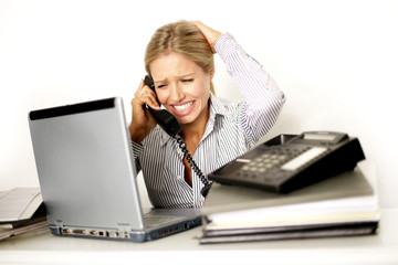 Stress im Büro