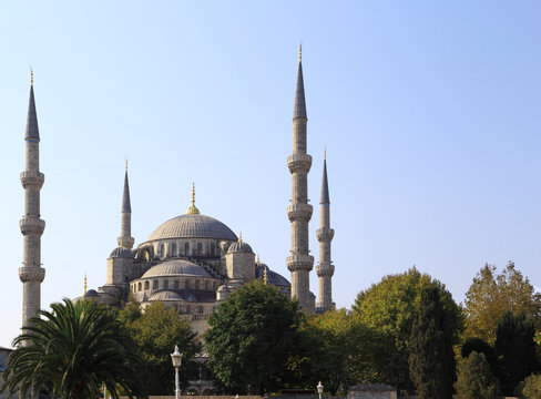 The Blue Mosque, Istanbul (Turkey)