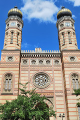 Fototapeta na wymiar Budapest. Great Synagogue