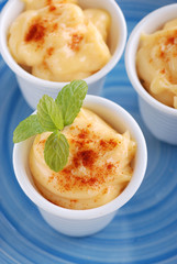 panna cotta allo zafferano - sette