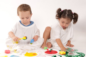 atelier peinture pour enfants