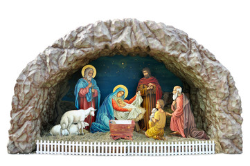 Obraz premium Nativity scene