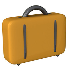 Suitcase icon 3d