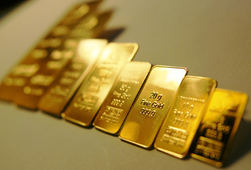 Some gold bars