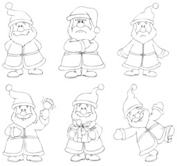 Weihnachtsmänner, Weihnachtsmann, Nikolaus, Weihnachten