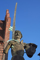 Rolandsstandbild in Stendahl (Sachsen-Anhalt)