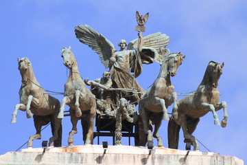 god of victory statue at Castle Saint Angelo, Rome