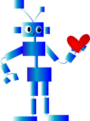 robot and love