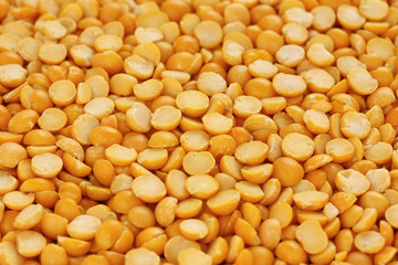 toor dal, skinned and split pigeon pea