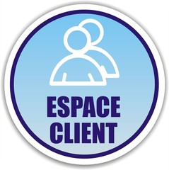 bouton espace client
