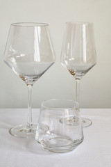 Set of wineglasses